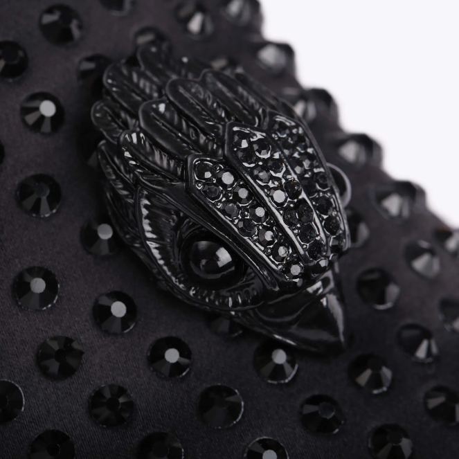 Kurt Geiger hombres londres hugh eagle empapa la joya 2LPR273 | calzados negro